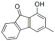 1-HYDROXY-3-METHYL-9H-FLUOREN-9-ONE 化学構造式