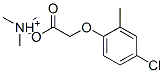 trimethylammonium 4-chloro-o-tolyloxyacetate Structure