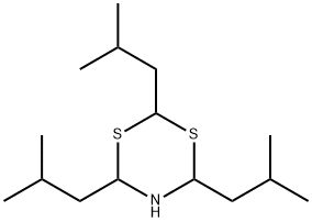 Triisobutyldihydrodithiazine Structure