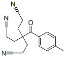 4-(2-Cyanoethyl)-4-(4-methylbenzoyl)heptanedinitrile 结构式