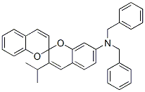 2,2'-Spirobi[2H-1-benzopyran]-7-amine, 3-(1-methylethyl)-N,N-bis(phenylmethyl)- 结构式