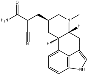 Cianergoline Struktur