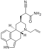 6-알릴-알파-시아노에르골린-8-프로피온아미드