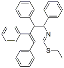 2-(Ethylthio)-3,4,5,6-tetraphenylpyridine|