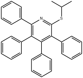 2-[(1-Methylethyl)thio]-3,4,5,6-tetraphenylpyridine|