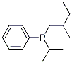 (2-Methylbutyl)(1-methylethyl)phenylphosphine 结构式