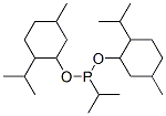 (1-Methylethyl)phosphonous acid bis[5-methyl-2-(1-methylethyl)cyclohexyl] ester Structure