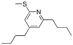 2,4-Dibutyl-6-(methylthio)pyridine 结构式