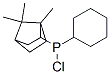 Chloro(cyclohexyl)[1,7,7-trimethylbicyclo[2.2.1]heptan-2-yl]phosphine Struktur