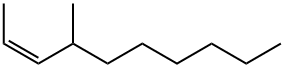 (Z)-4-Methyl-2-decene 结构式