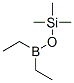 Diethylborinic acid trimethylsilyl ester 结构式