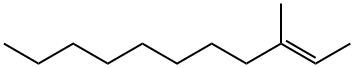 (E)-3-Methyl-2-undecene Struktur