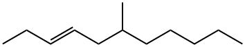 (E)-6-Methyl-3-undecene Struktur