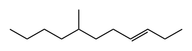 (E)-7-Methyl-3-undecene Structure