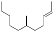 (E)-6-Methyl-2-undecene,74630-61-8,结构式