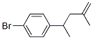 1-Bromo-4-(1,3-dimethyl-3-butenyl)benzene 结构式