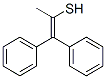 1,1-Diphenyl-1-propene-2-thiol Struktur