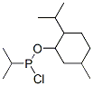 (1-Methylethyl)chloridophosphonous acid [5-methyl-2-(1-methylethyl)cyclohexyl] ester Struktur