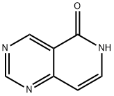 Pyrido[4,3-d]pyrimidin-5(6H)-one (9CI) Struktur