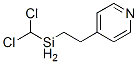 Pyridine, 4-[2-(dichloromethylsilyl)ethyl]- (9CI),74639-18-2,结构式