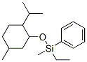 Ethylmethyl[[5-methyl-2-(1-methylethyl)cyclohexyl]oxy]phenylsilane 结构式