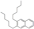 2,3-ジヘキシルナフタレン 化学構造式