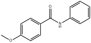 4-甲氧基-N-苯基苯甲酰胺, 7465-88-5, 结构式