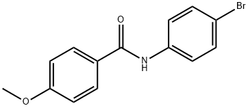 N-(4-bromophenyl)-4-methoxybenzamide Struktur