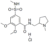 74651-65-3 (-)-2,3-dimethoxy-5-[(methylamino)sulphonyl]-N-[(1-methyl-2-pyrrolidinyl)methyl]benzamide monohydrochloride