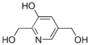 2,5-Pyridinedimethanol, 3-hydroxy- (9CI) 结构式
