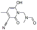 Formamide, N-[(3-cyano-6-hydroxy-4-methyl-2-oxo-1(2H)-pyridinyl)methyl]-N-methyl- (9CI) 结构式