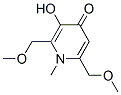 4(1H)-Pyridinone, 3-hydroxy-2,6-bis(methoxymethyl)-1-methyl- (9CI),746599-88-2,结构式