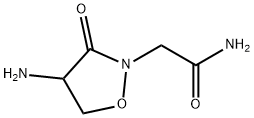 2-Isoxazolidineacetamide, 4-amino-3-oxo- (9CI) Structure