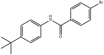 4-bromo-N-(4-tert-butylphenyl)benzamide Structure