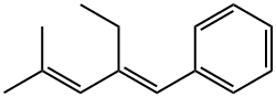 [(E)-2-Ethyl-4-methyl-1,3-pentadienyl]benzene Structure