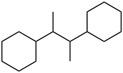 1,1'-(1,2-Dimethylethylene)biscyclohexane Structure