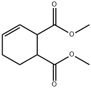 3-Cyclohexene-1,2-dicarboxylic acid dimethyl ester Structure