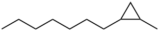 1-Heptyl-2-methylcyclopropane,74663-91-5,结构式