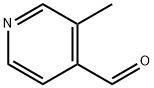 3-メチル-4-ピリジンカルボキシアルデヒド 化学構造式