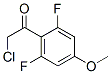 Ethanone, 2-chloro-1-(2,6-difluoro-4-methoxyphenyl)- (9CI) Struktur