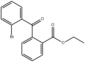 2-ブロモ-2'-カルボエトキシベンゾフェノン 化学構造式