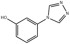 3-(4H-1,2,4-三唑-4-基)苯酚,746656-39-3,结构式