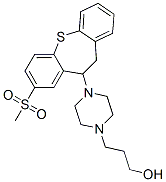 10-[4-(3-Hydroxypropyl)piperazino]-8-(methylsulfonyl)-10,11-dihydrodibenzo[b,f]thiepin|