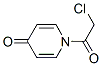 4(1H)-Pyridinone, 1-(chloroacetyl)- (9CI) Structure