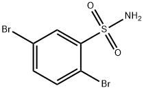 2,5-二溴苯磺酰胺, 7467-11-0, 结构式