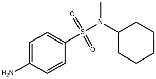 4-氨基-N-环己基-N-甲基-苯磺酰胺,7467-48-3,结构式