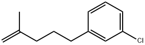 1-Chloro-3-(4-methyl-4-pentenyl)benzene Structure