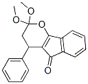 3,4-Dihydro-2,2-dimethoxy-4-phenylindeno[1,2-b]pyran-5(2H)-one,74685-19-1,结构式