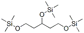 2,2,10,10-Tetramethyl-6-[(trimethylsilyl)oxy]-3,9-dioxa-2,10-disilaundecane Struktur