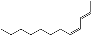 (2E,4Z)-2,4-Dodecadiene Structure